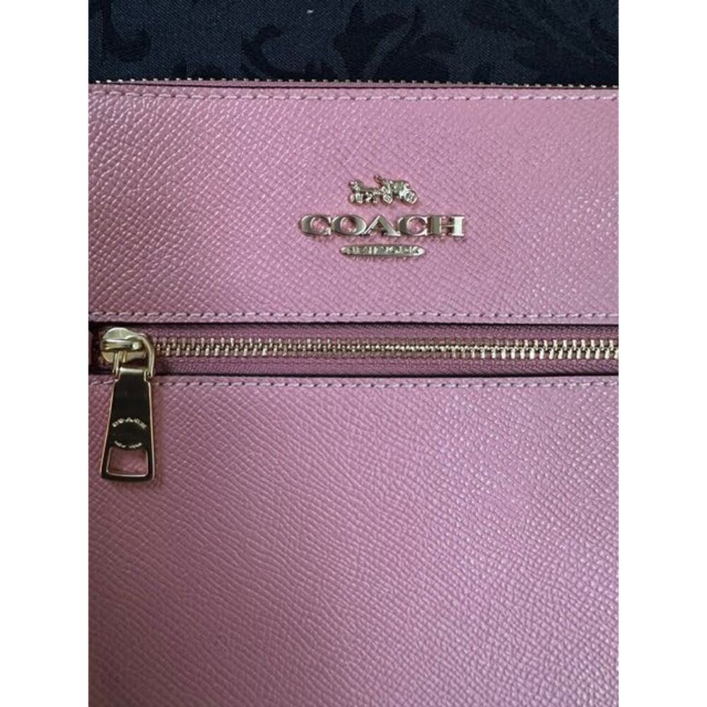 Coach Mini Rowan File Crossbody PINK! EUC - Picture 5 of 6